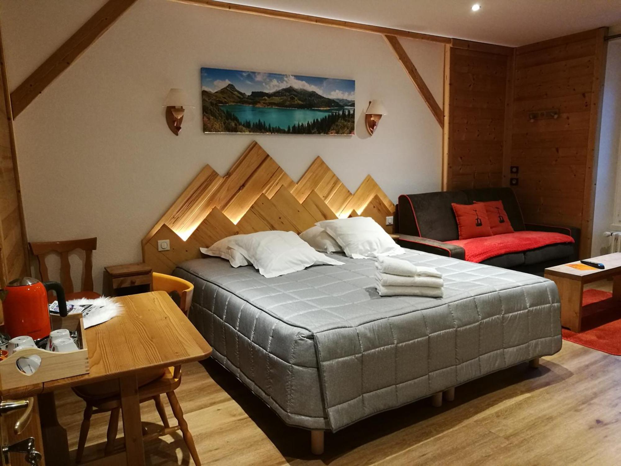 Hotel Du Grand-Mont Бофорт Екстериор снимка